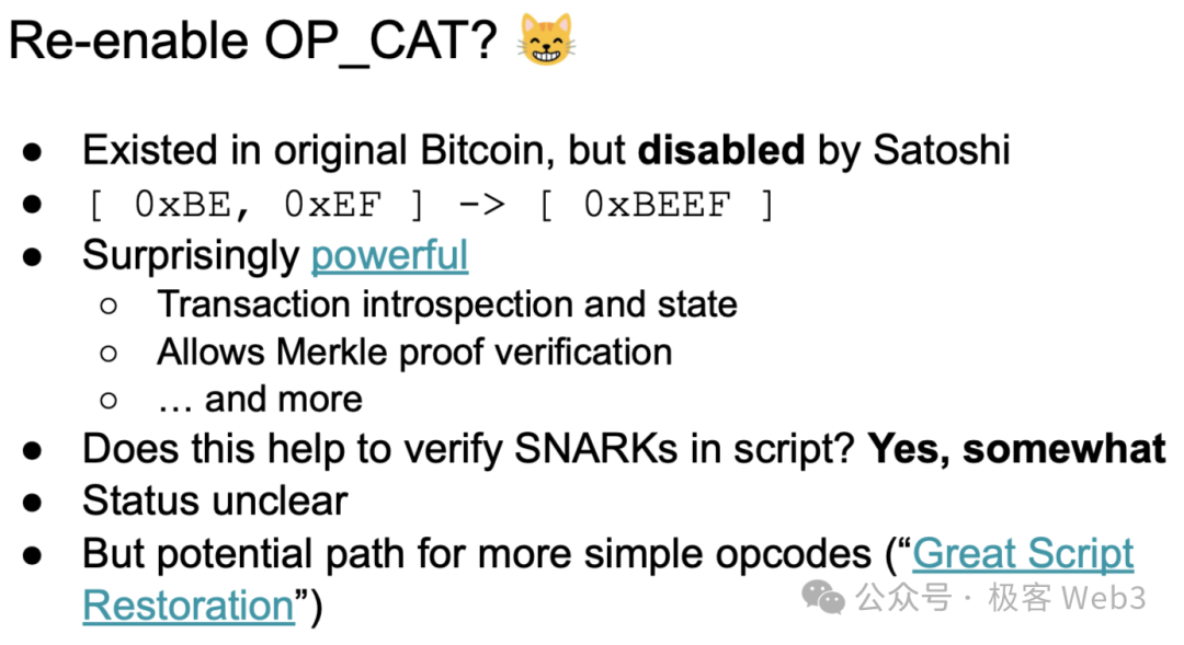 从OP_CAT到状态证明和BitVM，如何让比特币支持ZK？